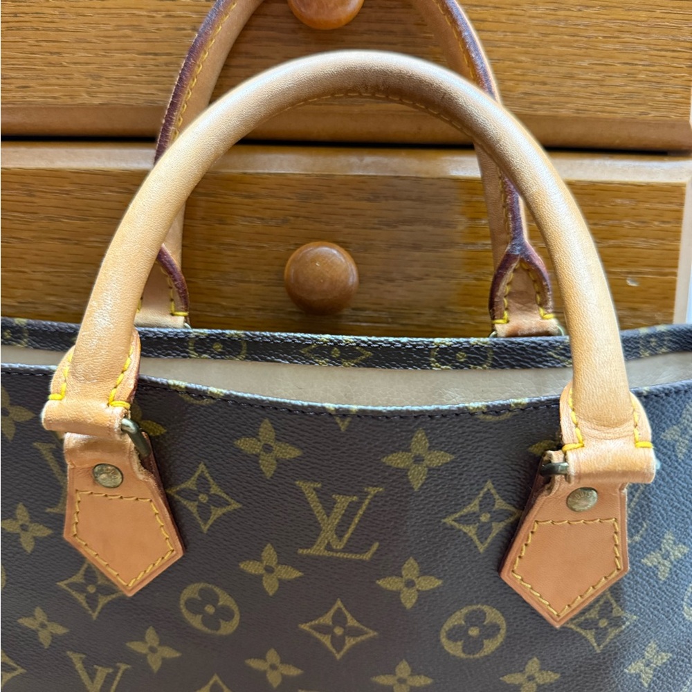 Louis Vuitton Brown Monogram Tote - Picture 2 of 13